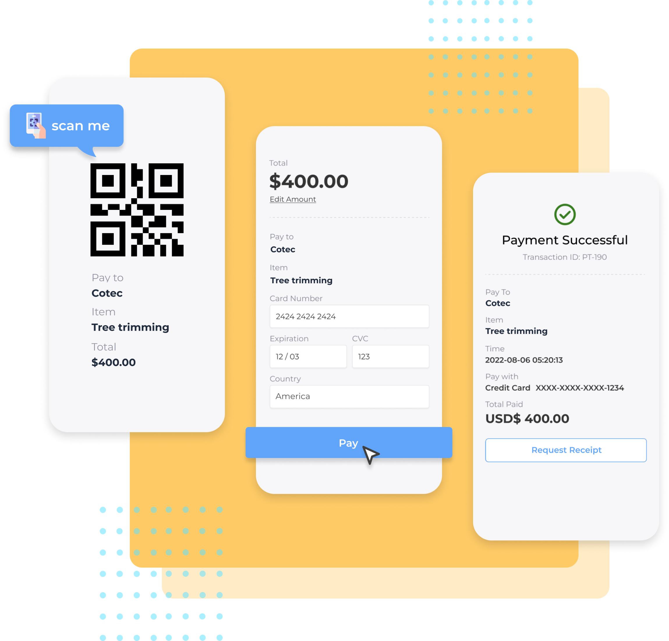 Payable QR Codes